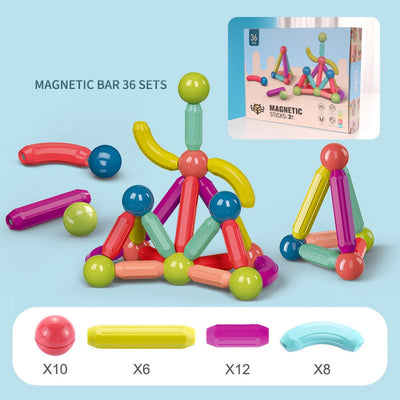 Magnetic Sticks Building Blocks 25pcs Early Learning Toys