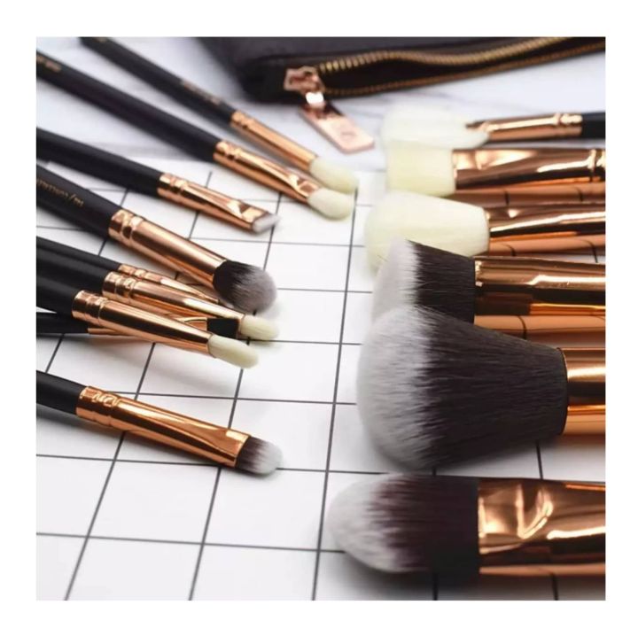 15 Pcs Blending Makeup Brushes Set | Soft, Flawless Application for a Perfect Look