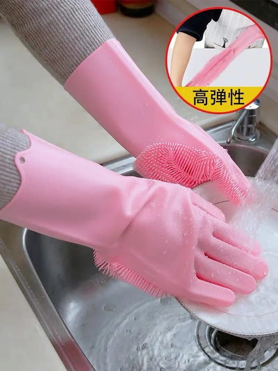 SuperScrub Silicone Gloves – Clean Smarter, Not Harder FREE SHIPPING