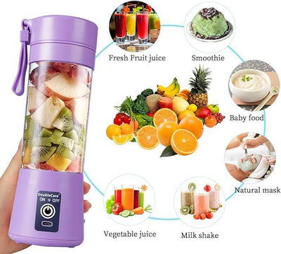 Portable & Rechargeable Electric Juicer Blender