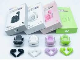 A31 earbuds wireless Crystal Transparent Bluetooth 5.3 Air 31 Wireless Headset